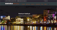 Desktop Screenshot of bodrumkurtoglunakliyat.com